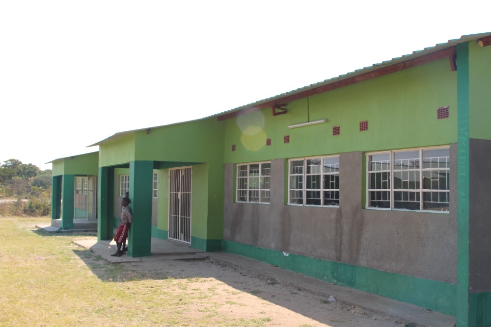 ChildFund constructs the first modern school in remote Shangombo District