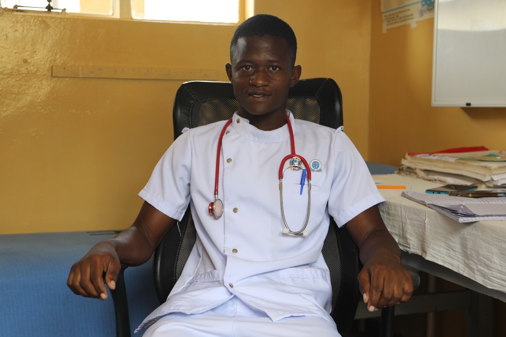 Wampemba, a Former Sponsored Child is Now a MidWife