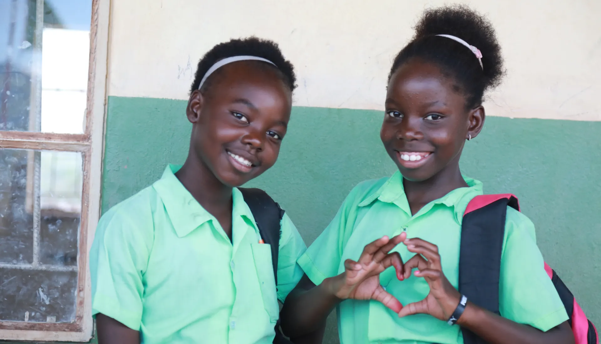 Children from Chimtengo Primary School all received the kits.